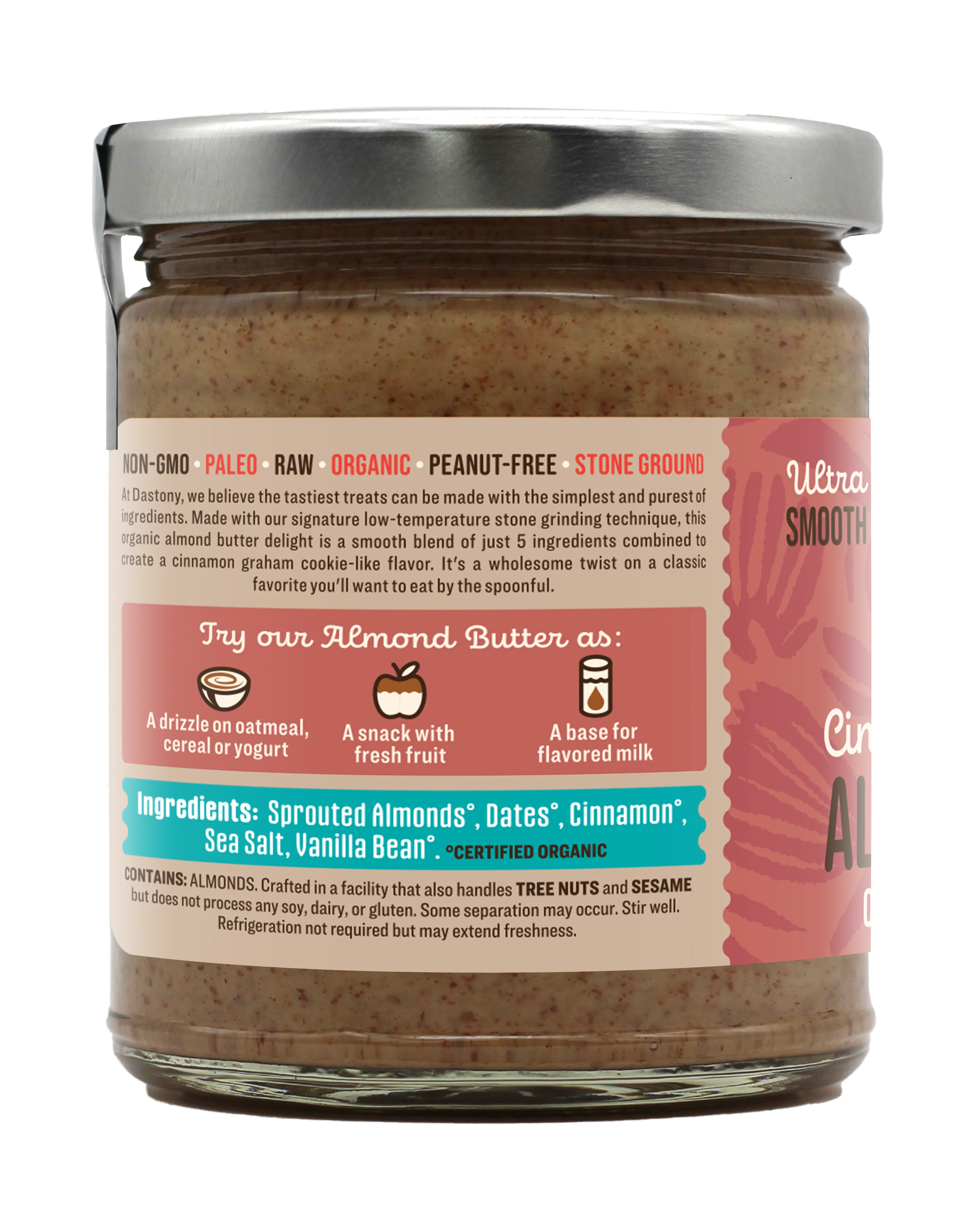 Cinna-Date Sprouted Almond Butter - Image 2