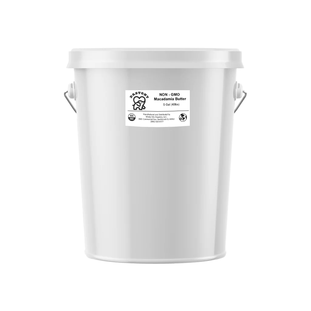 Natural Macadamia Nut Butter - 5 Gallon